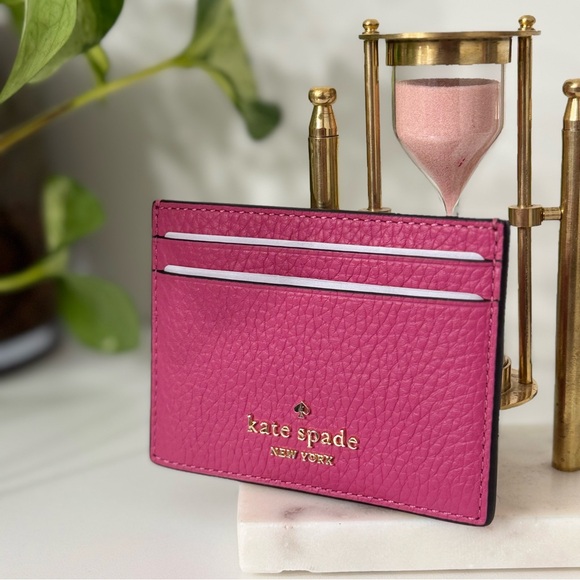 🌷NWT ♠️ kate spade ♠️ Juliette Small Cardholder - Nouveau Rose (Pink) - Picture 5 of 7